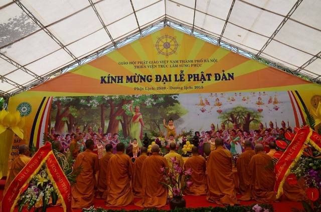 Đại lễ Phật Đản PL.2559- DL.2015 tại TVTL Sùng Phúc
